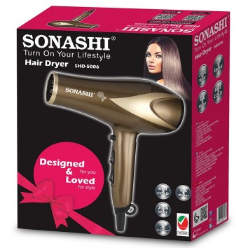 SONASHI HAIR DRYER - HOT & COLD WIND SHD-5006